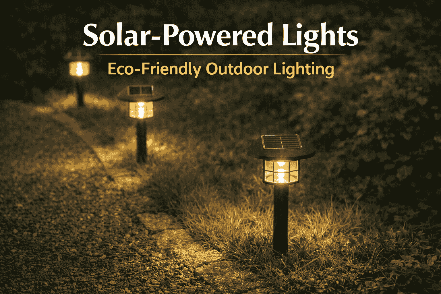 Solar - Powered Lights